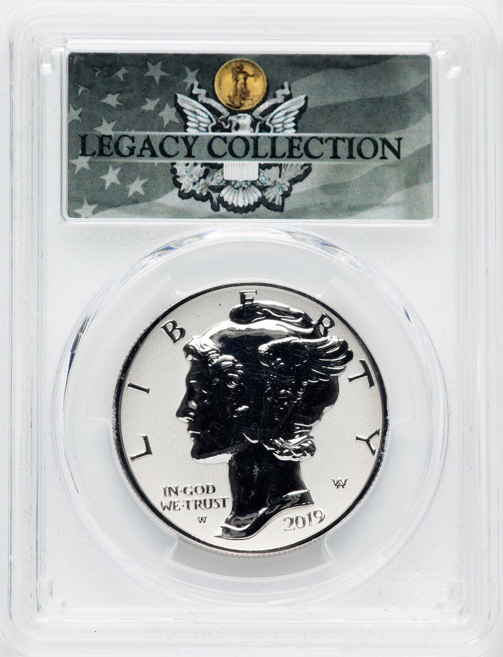 2019-W $25 Palladium Reverse Proof First Strike PCGS PR70