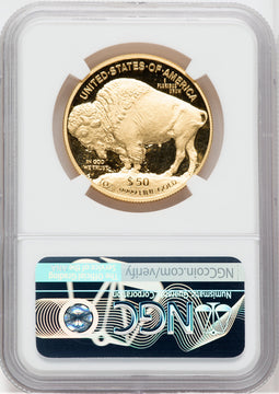 2017-W $50 One-Ounce Gold Buffalo NGC PF70