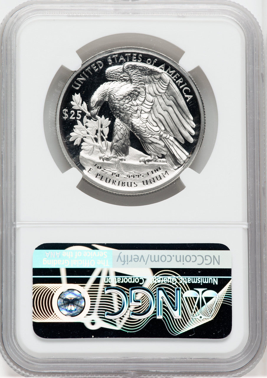 2018-W $25 Palladium First Strike NGC PF70