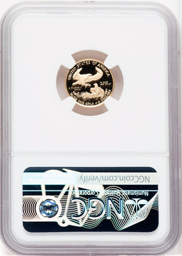 2021-W $5 Tenth Ounce Gold Eagle Type One First Day of Issue NGC PF70