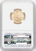 2007-W $10 Quarter-Ounce Gold Eagle NGC MS70