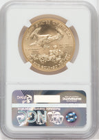 2016-W $50 One-Ounce Gold Eagle First Strike 30th Anniversary SP NGC MS70