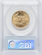 2006-W $25 Half-Ounce Gold Eagle Burnished PCGS MS70