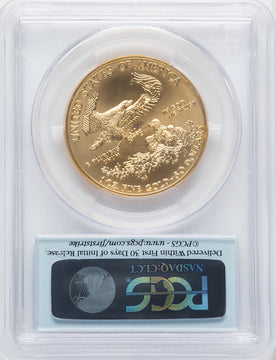 2012-W $50 One Ounce Gold Eagle First Strike PCGS MS70