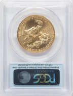 2012-W $50 One Ounce Gold Eagle First Strike PCGS MS70