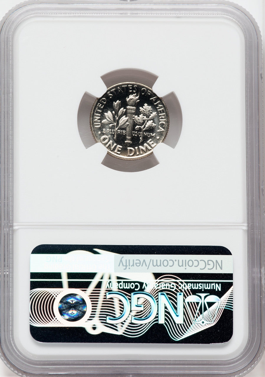 1966 10C SMS CA SMS Roosevelt Dime NGC MS69
