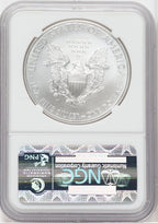 2013-W Silver Eagle Burnished Early Releases NGC MS70