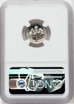 1965 10C SMS CA SMS Roosevelt Dime NGC MS68