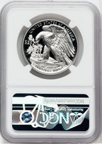 2018-W $25 Palladium First Strike NGC PF70 Anna Cabral Signed