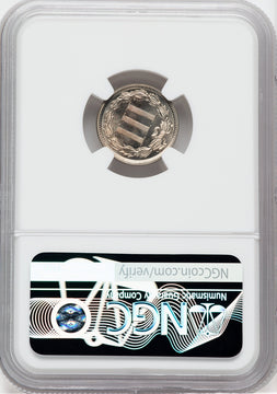 1886 3CN Proof Three Cent Nickel NGC PR68