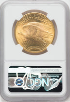 1924 $20 Saint Green Label Saint-Gaudens Double Eagle NGC MS66+