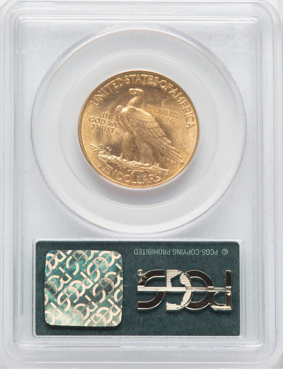 1932 $10 Indian Eagle PCGS MS63