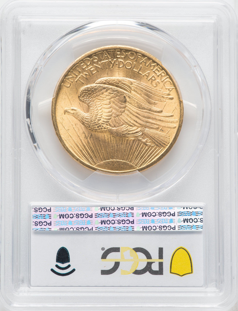 1908 $20 NO MOTTO Saint-Gaudens Double Eagle PCGS MS64+