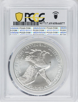 2021 American Silver Eagle Type 2 At Dusk & Dawn 35th Anniversary 272nd PCGS MS69