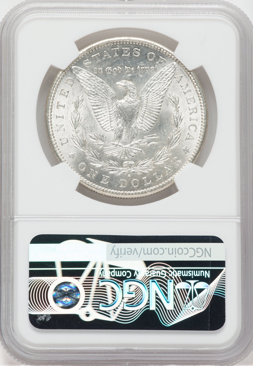 1888-S $1 Morgan Dollar NGC MS62