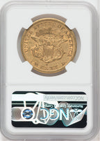 1863-S $20 Liberty Double Eagle NGC XF45