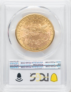 1887-S $20 Liberty Double Eagle PCGS AU58