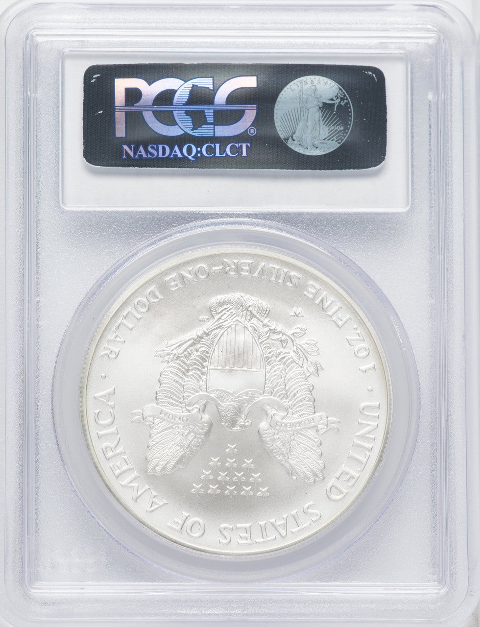 2008-W  Silver Eagle Reverse of 2007 PCGS MS70