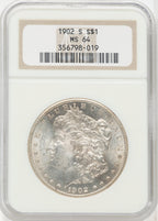 1902-S $1 Morgan Dollar NGC MS64