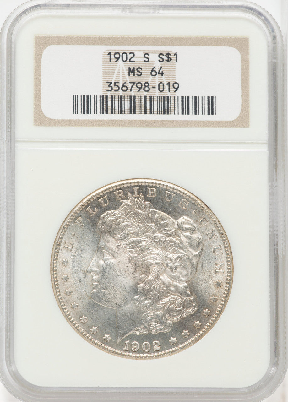 1902-S $1 Morgan Dollar NGC MS64