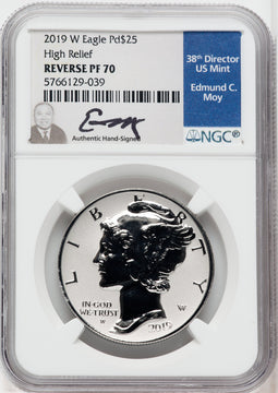 2019-W $25 Palladium Reverse Proof NGC PF70