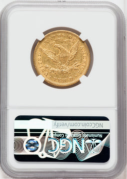 1868-S $10 Liberty Eagle NGC AU58