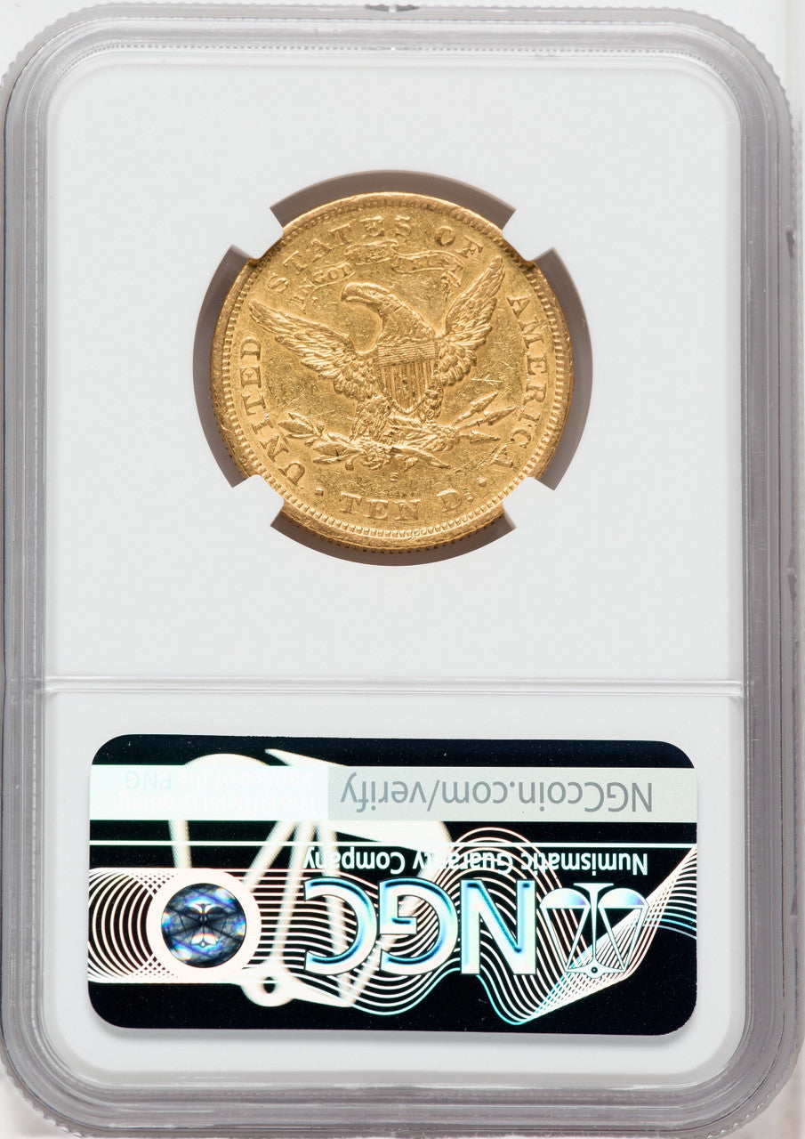 1868-S $10 Liberty Eagle NGC AU58