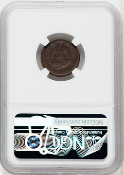 1877 1C BN Indian Cent NGC VG10