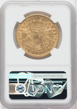 1871 $20 Liberty Double Eagle NGC XF45