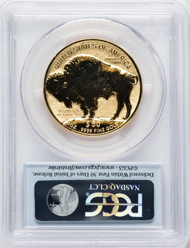2013-W $50 One-Ounce Gold Buffalo Reverse Proof First Strike PCGS PR70