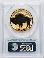 2013-W $50 One-Ounce Gold Buffalo Reverse Proof First Strike PCGS PR70