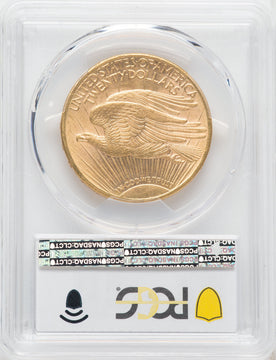 1910-D $20 Saint-Gaudens Double Eagle PCGS MS62