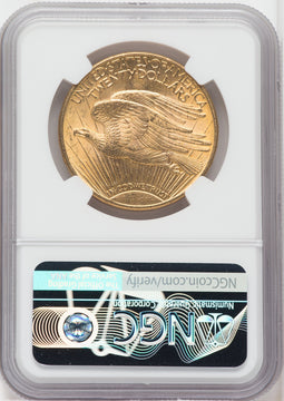 1913-D $20 Saint-Gaudens Double Eagle NGC MS64