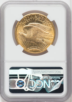 1915-S $20 Saint-Gaudens Double Eagle NGC MS64