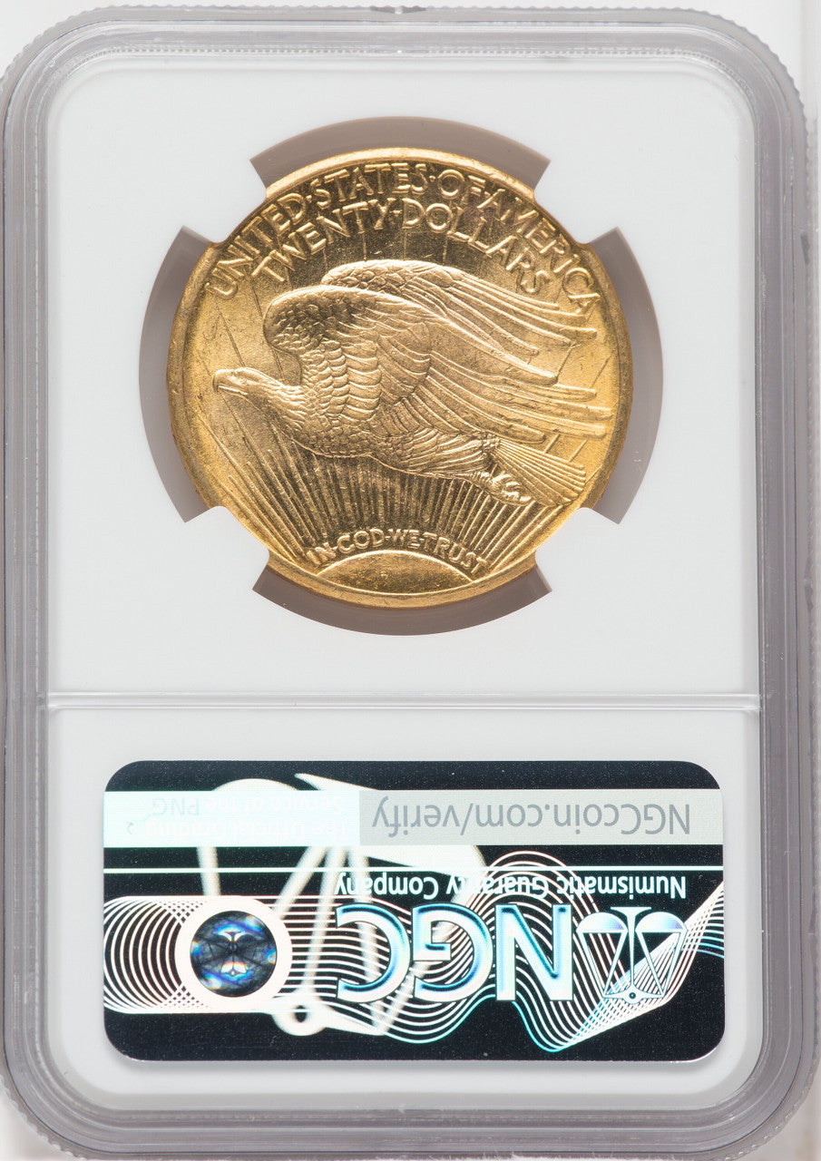 1915-S $20 Saint-Gaudens Double Eagle NGC MS64