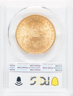 1899 $20 Liberty Double Eagle PCGS MS62