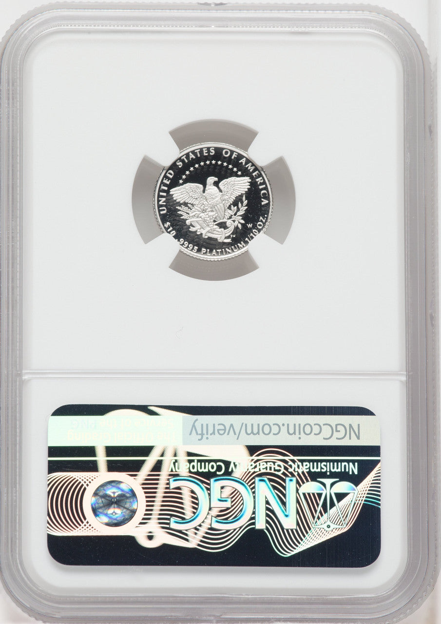 2005-W $10 Tenth-Ounce Platinum NGC PF70