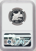 2003-W $50 Half-Ounce Platinum Eagle NGC PF70