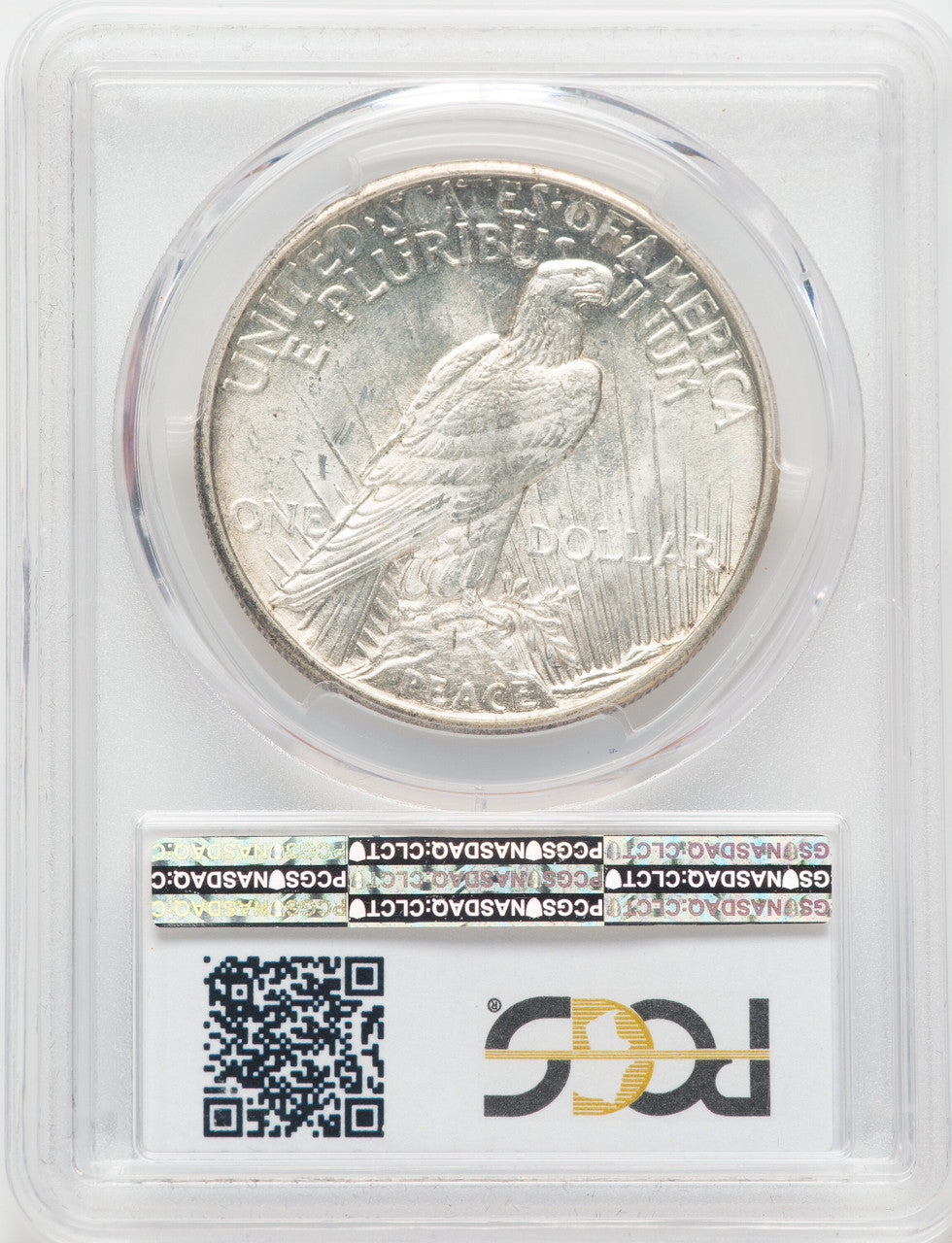 1921 $1 Peace Dollar PCGS MS64