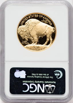 2006-W $50 One-Ounce Gold Buffalo Gold NGC Ultra Cameo PF70