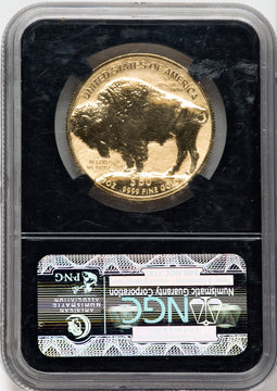 2013-W $50 One-Ounce Gold Buffalo Reverse Proof Chicago ANA NGC PF70
