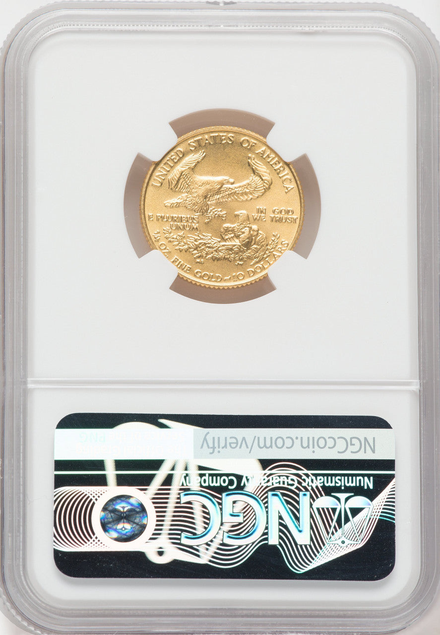 1987 $10 Quarter-Ounce Gold Eagle NGC MS69