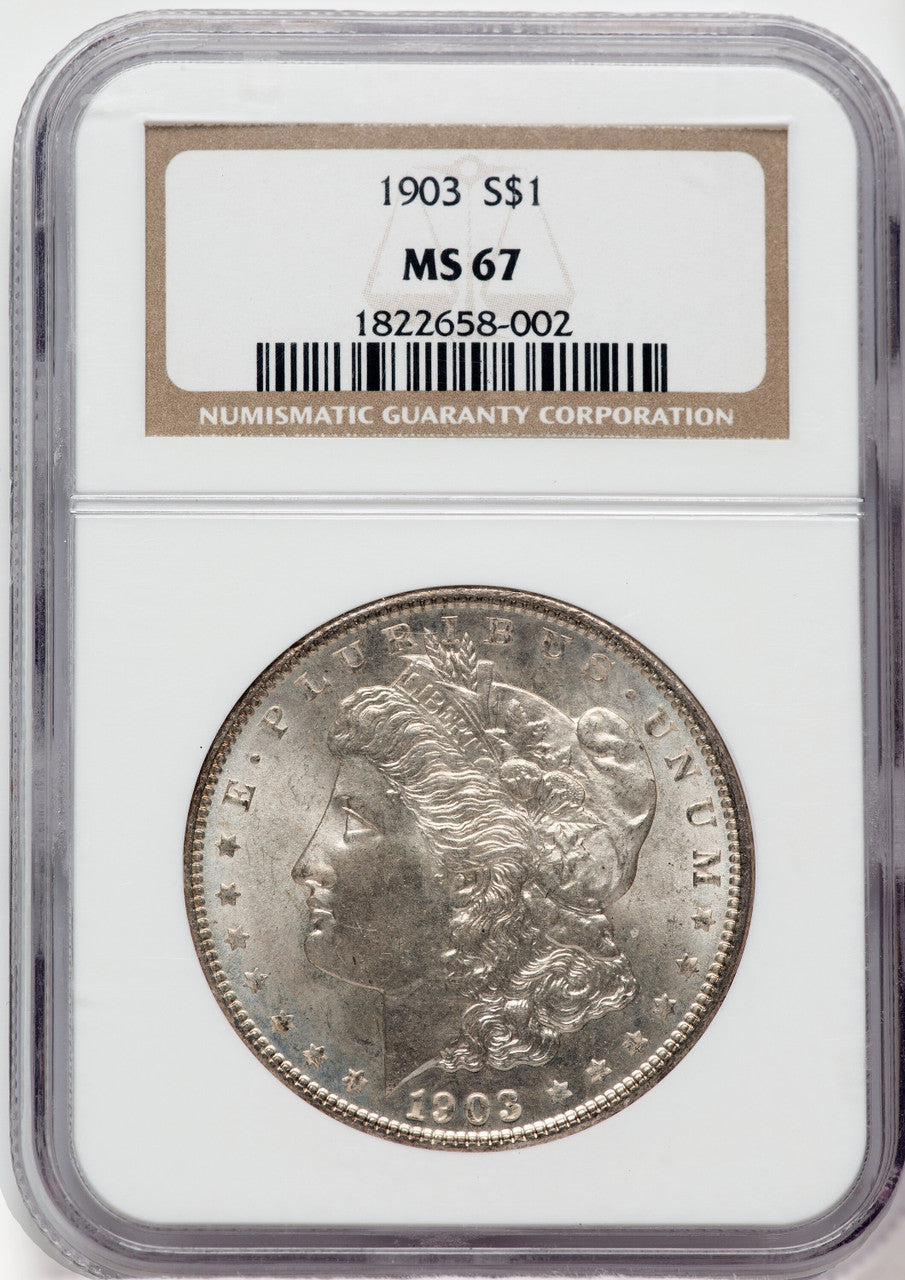 1903 $1 Morgan Dollar NGC MS67