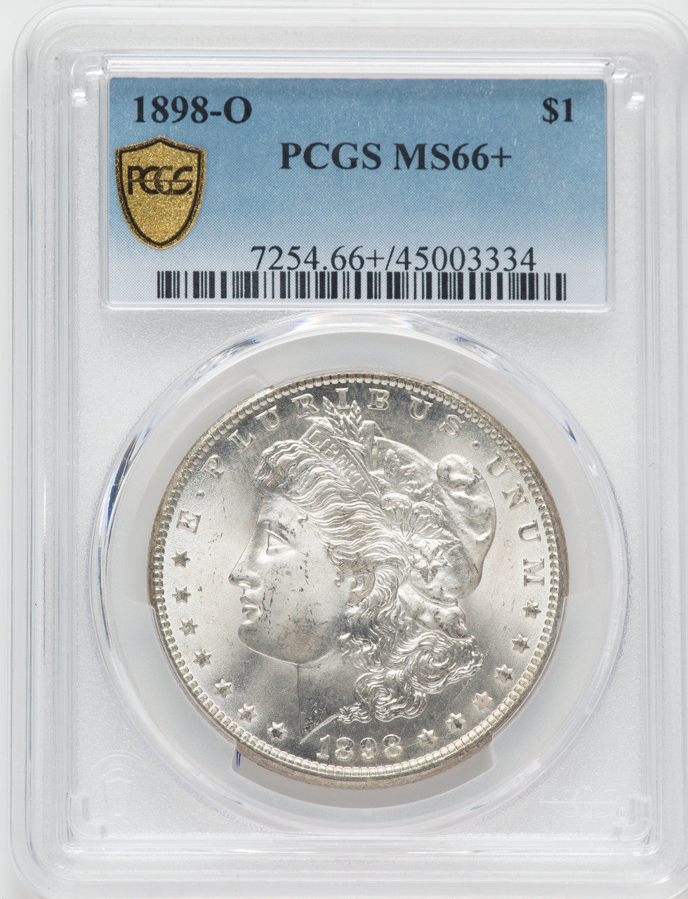 1898-O $1 Morgan Dollar PCGS MS66+