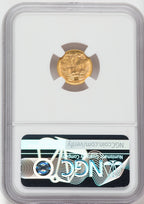 1889 G$1 Gold Dollar NGC MS67