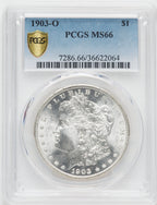 1903-O $1 Morgan Dollar PCGS MS66