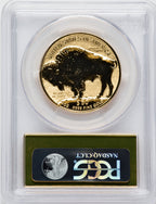 2013-W $50 One-Ounce Gold Buffalo Reverse Proof First Strike PCGS PR70