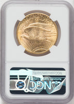 1913 $20 Saint-Gaudens Double Eagle NGC MS61