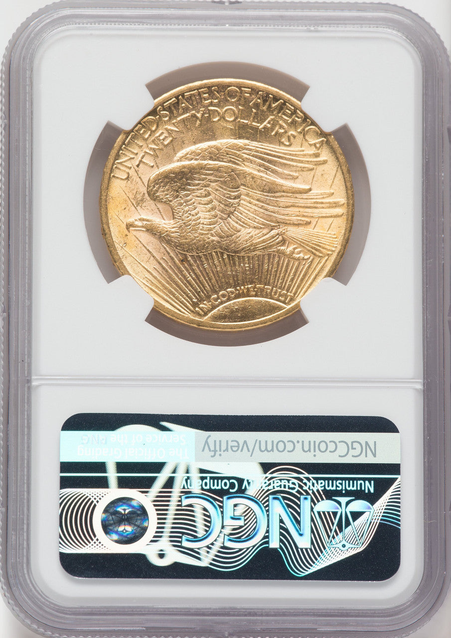 1913 $20 Saint-Gaudens Double Eagle NGC MS61