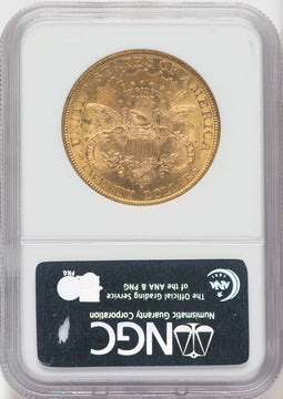 1892-S $20 Liberty Double Eagle NGC MS61